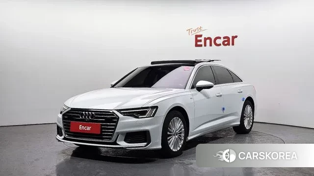 Audi A6 (C8) 2021 Белый из Кореи
