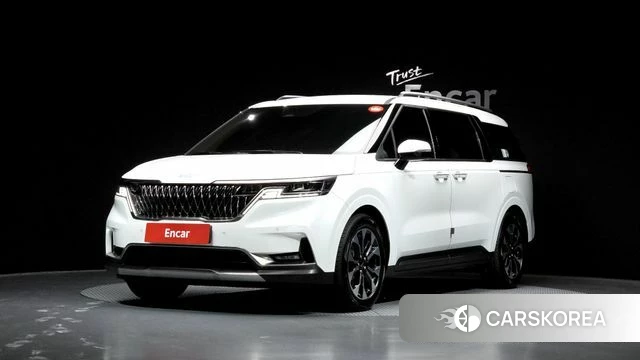 Kia Carnival 4th generation 2023 Белый из Кореи