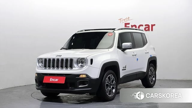 Jeep Renegade 2018 Белый из Кореи