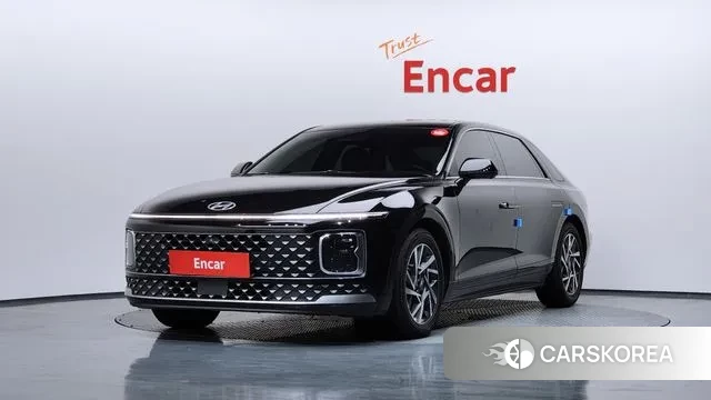 Hyundai Grandeur Hybrid (GN7) 2023 Черный из Кореи