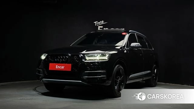 Audi Q7 (4M) 2019 Черный из Кореи
