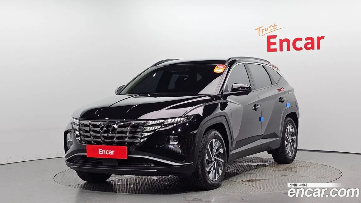 Hyundai Tucson Hybrid (NX4) 2021 Черный из Кореи