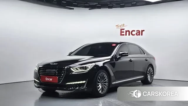 Genesis EQ900 2018 Черный из Кореи