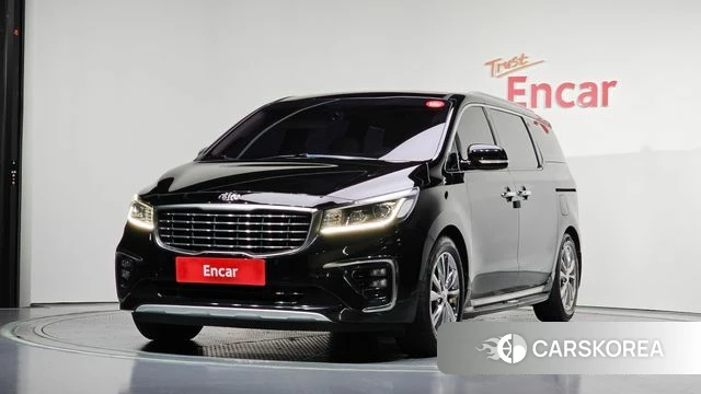 Kia The New Carnival 2018 Черный из Кореи