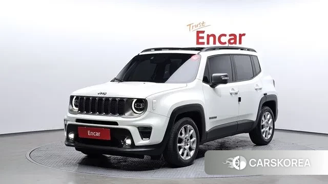 Jeep Renegade 2021 Белый из Кореи