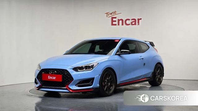 Hyundai Veloster (JS) 2019 Небесно-голубой из Кореи