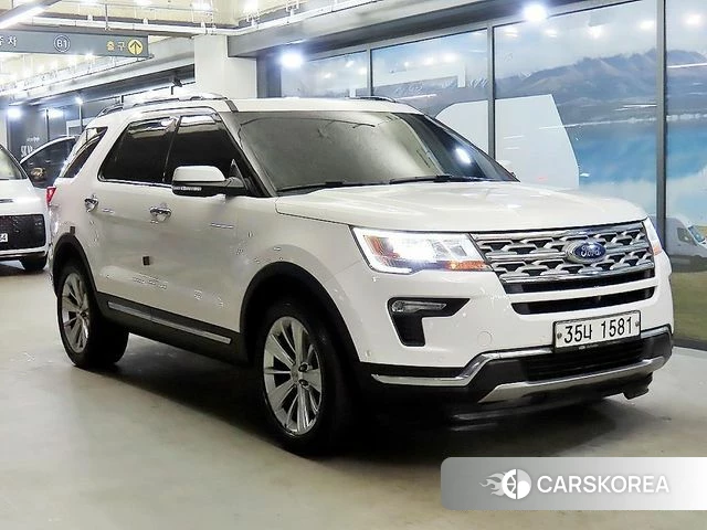 Ford Explorer 2019 Белый из Кореи