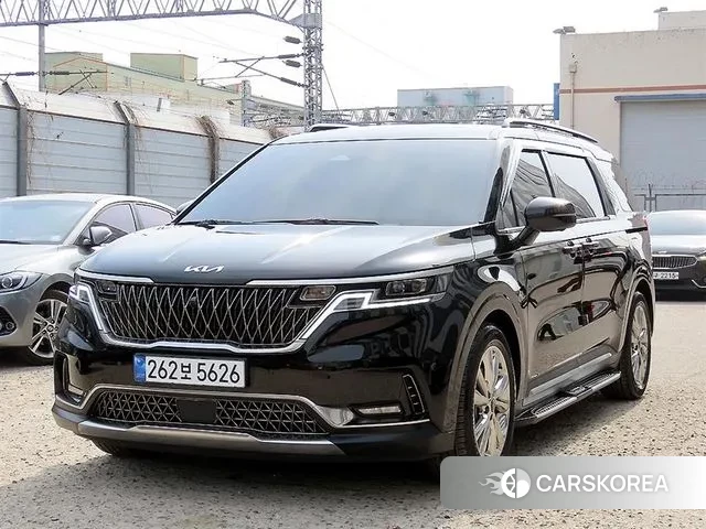 Kia Carnival 4th generation 2023 Черный из Кореи