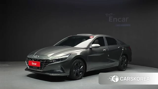 Hyundai Avante (CN7) 2022 Серый из Кореи