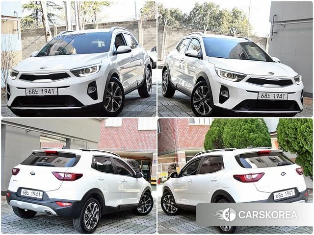 Kia Stonic 2018 Белый из Кореи