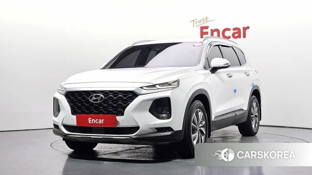 Hyundai Santa Fe TM 2018 Белый из Кореи