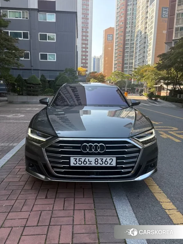 Audi A8 (D5) 2020 Серый из Кореи