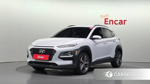Hyundai Kona 2018 Белый из Кореи