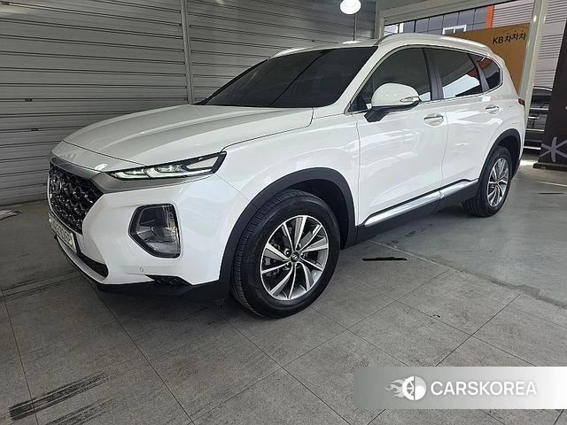 Hyundai Santa Fe TM 2020 Белый из Кореи