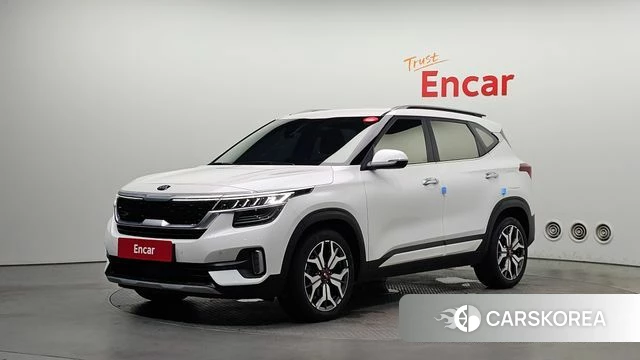 Kia Seltos 2021 Белый из Кореи