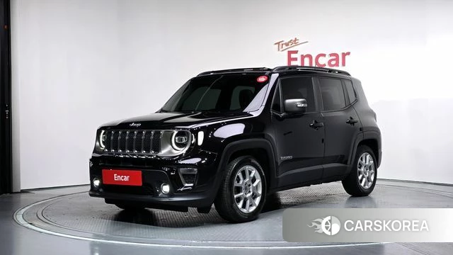 Jeep Renegade 2020 Черный из Кореи