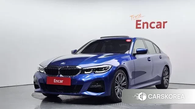 BMW 3 Series (G20) 2021 Синий из Кореи