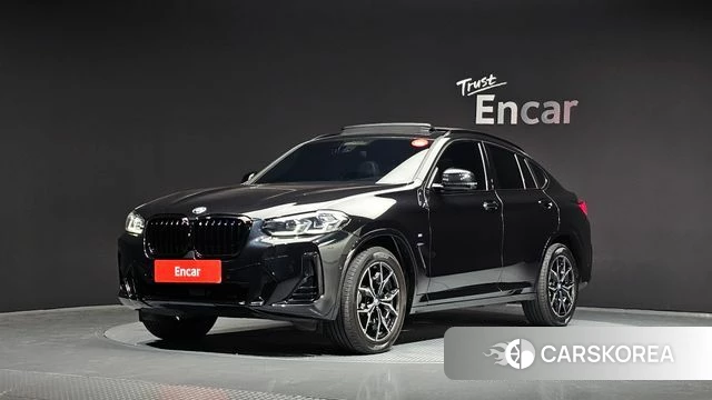 BMW X4 (G02) 2024 Черный из Кореи