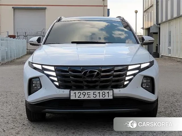 Hyundai Tucson Hybrid (NX4) 2020 Белый из Кореи