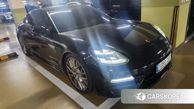 Porsche Panamera (971) 2020 Черный из Кореи