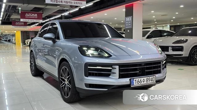 Porsche Cayenne (PO536) 2025 Серебряный из Кореи