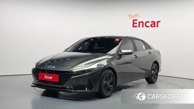 Hyundai Avante (CN7) 2022 Серый из Кореи