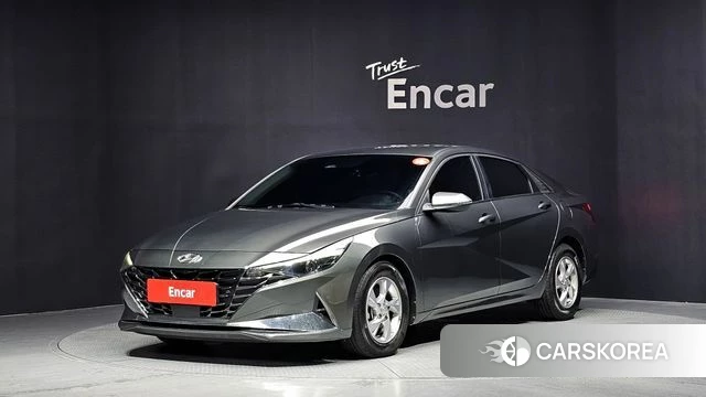 Hyundai Avante (CN7) 2021 Серый из Кореи