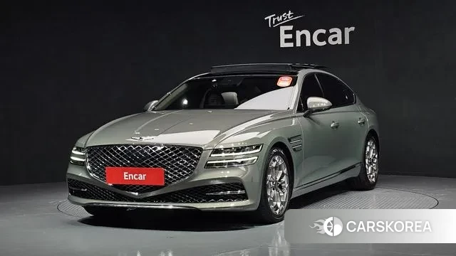 Genesis G80 (RG3) 2020 Светло-зеленый из Кореи