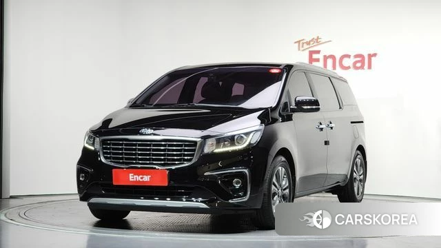 Kia The New Carnival 2019 Черный из Кореи