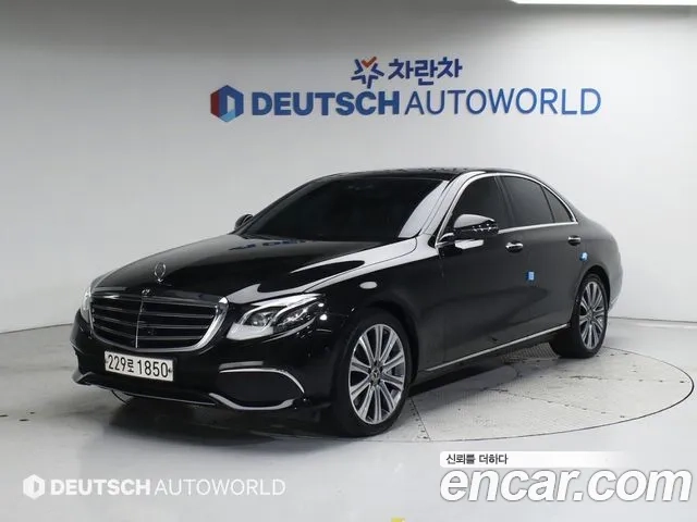 Mercedes-Benz E-Class W213 2020 Черный из Кореи