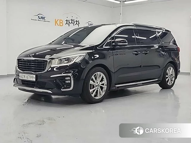 Kia The New Carnival 2019 Черный из Кореи