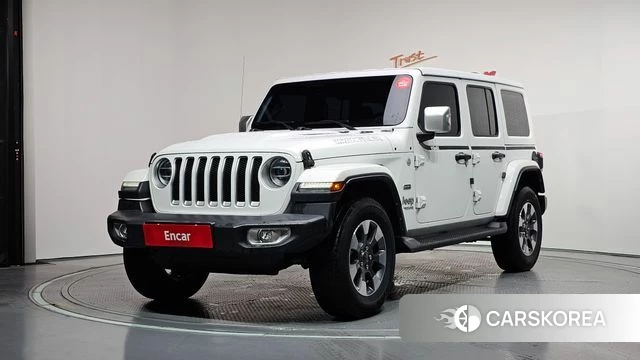 Jeep Wrangler (JL) 2021 Белый из Кореи