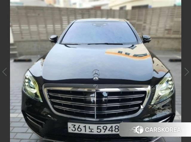 Mercedes-Benz S-Class W222 2019 Черный из Кореи