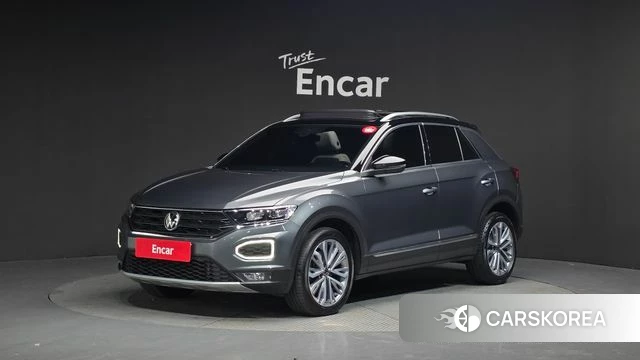 Volkswagen T-Roc 2022 Серый из Кореи