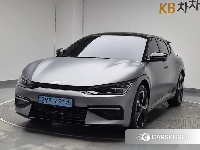 Kia EV6 2021 Серый из Кореи
