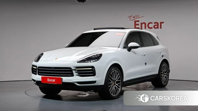 Porsche Cayenne (PO536) 2021 Белый из Кореи