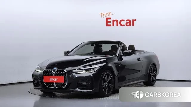 BMW 4 Series (G22) 2021 Черный из Кореи