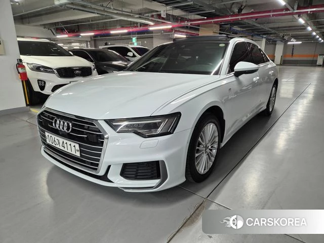 Audi A6 (C8) 2020 Белый из Кореи