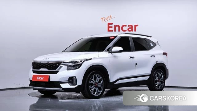 Kia Seltos 2022 Белый из Кореи
