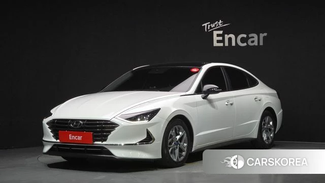 Hyundai Sonata (DN8) 2019 Белый из Кореи