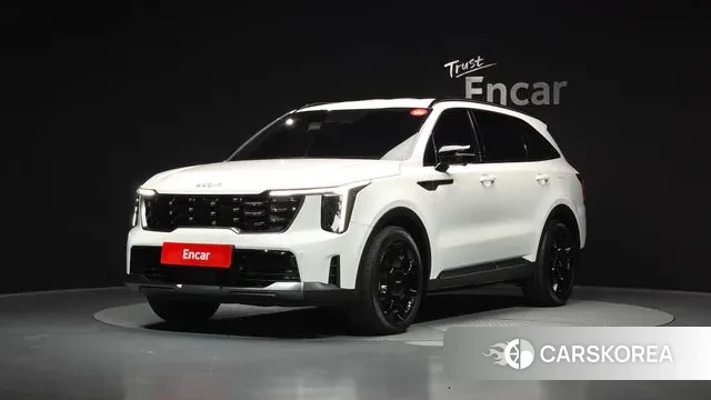 Kia The New Sorento 4th Generation 2023 Белый из Кореи