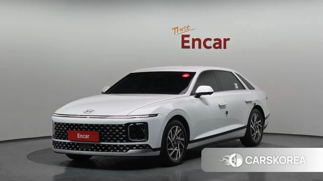 Hyundai Grandeur Hybrid (GN7) 2025 Белый из Кореи