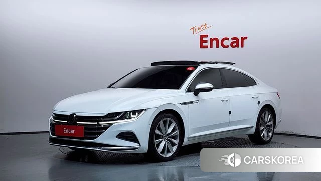 Volkswagen Arteon 2022 Белый из Кореи