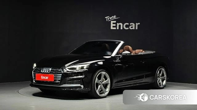 Audi A5 (F5) 2019 Черный из Кореи