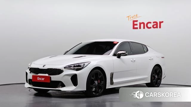 Kia Stinger 2019 Белый из Кореи