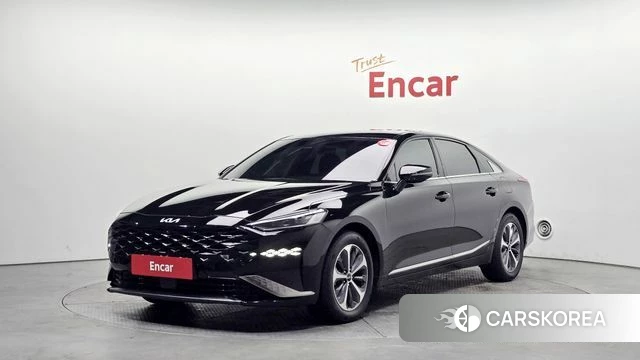 Kia K8 Hybrid 2022 Черный из Кореи