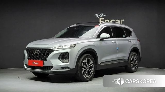 Hyundai Santa Fe TM 2018 Серебряный из Кореи