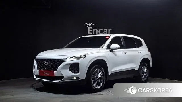 Hyundai Santa Fe TM 2018 Белый из Кореи