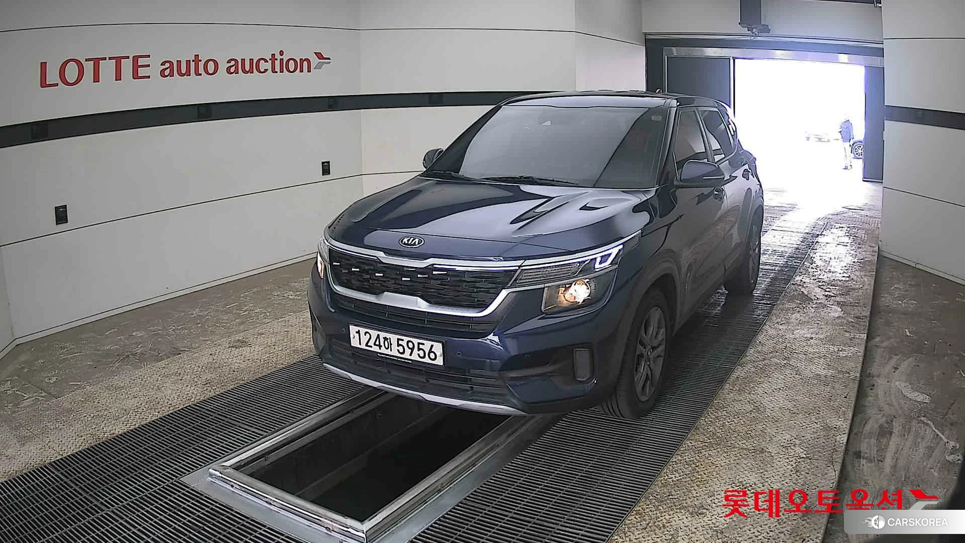 Kia Seltos 2022 Dark Ocean Blue из Кореи
