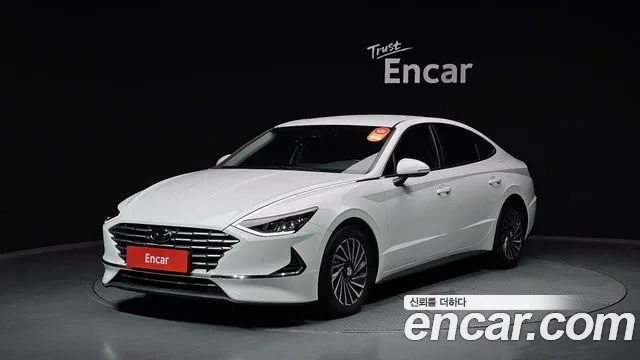 Hyundai Sonata Hybrid (DN8) 2023 Белый из Кореи